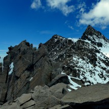 The main pinnacle Pico del Fraile with its eastern ridge